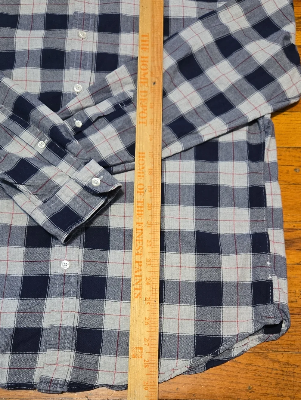 J Crew Shirt Men's Large Multicolor Plaid Oxford Button Down Long Sleeve Office